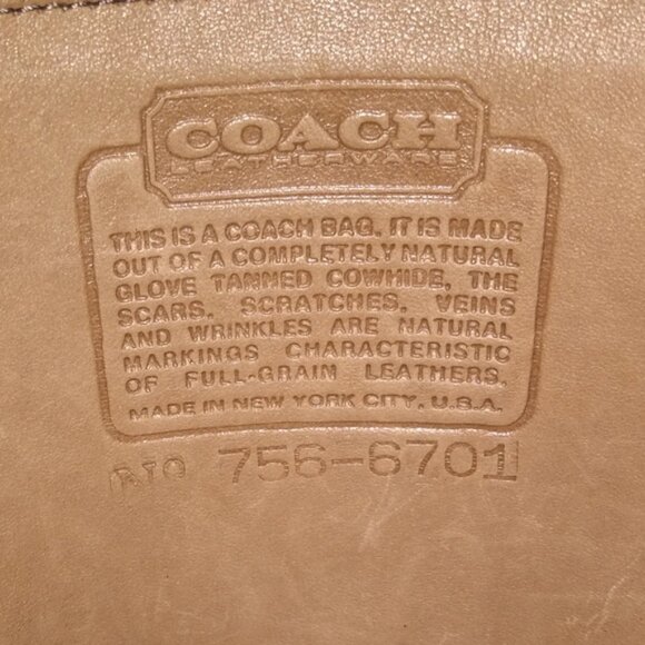 Vintage Coach, Convertible Clutch Shoulder Bag, NYC - Picture 14 of 16